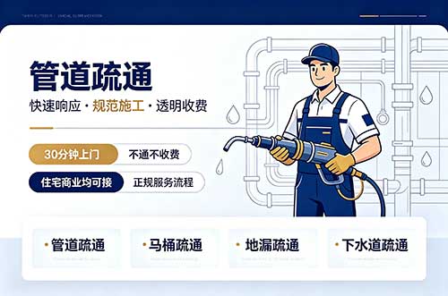 来宾管道疏通