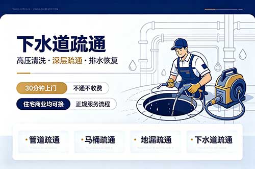 来宾下水道疏通