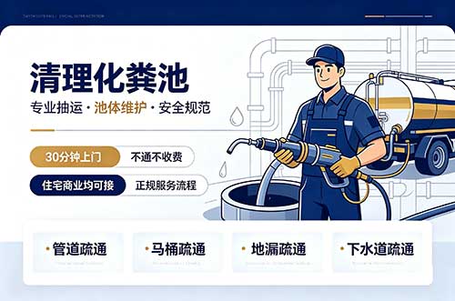 来宾清理化粪池